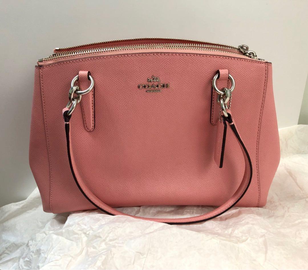 coach blush handbag