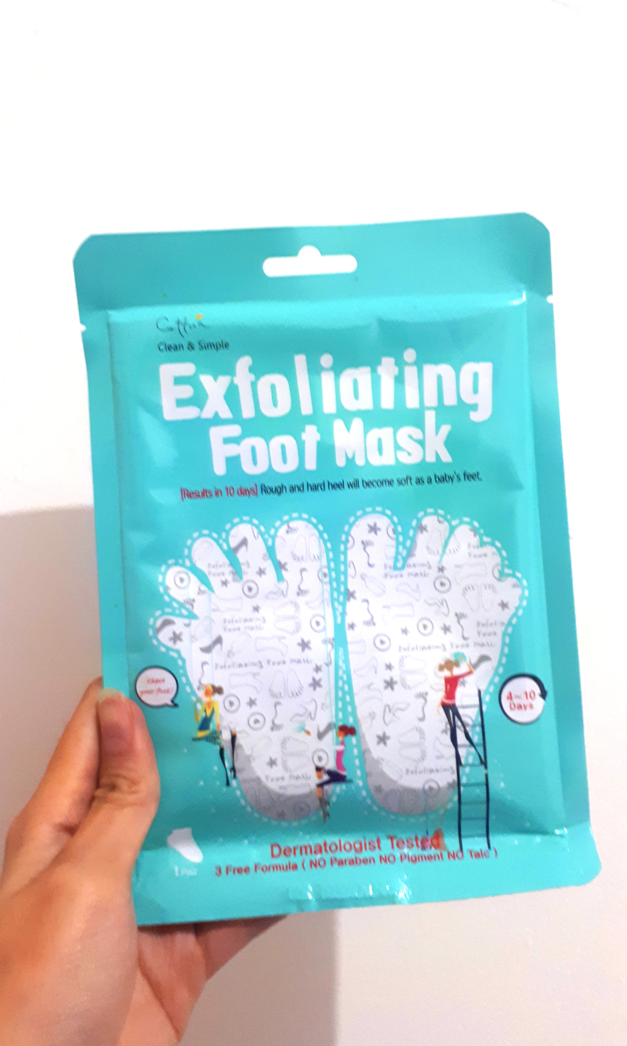 COPIA Cettua Exfoliating Foot Mask, Kesehatan & Kecantikan, Kulit