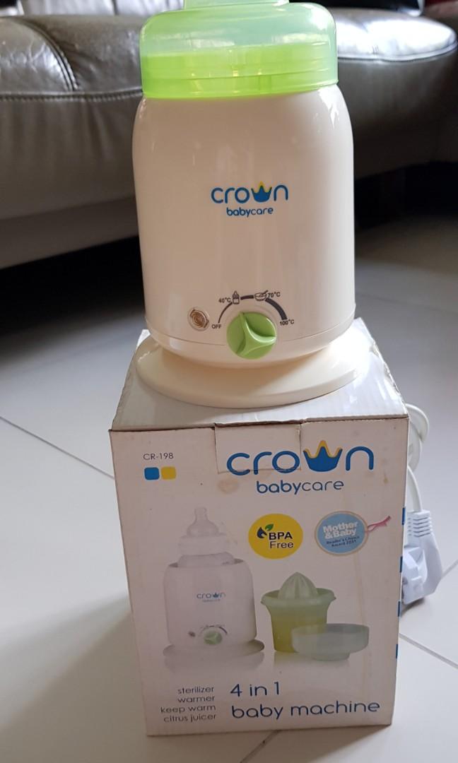 bottle warmer crown