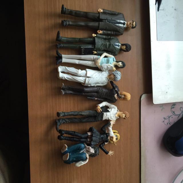 Death Note Dvd Figures Set Of 12 Rare! Figure L light yagami 