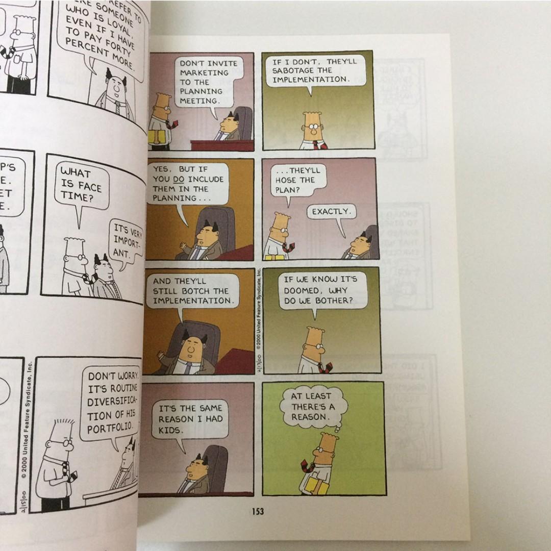 Dilbert Comic: Problem Identified (Category: Comics & Manga) located in Shah Alam. Submitted by mix4so (Listing ID 229325779, Image 2). Description: Condition: 9.5/10 (slight price tag stain on cover) Type: Paperback, 224 pages , mixture of coloured & black/white comics RRP: USD $16.99.