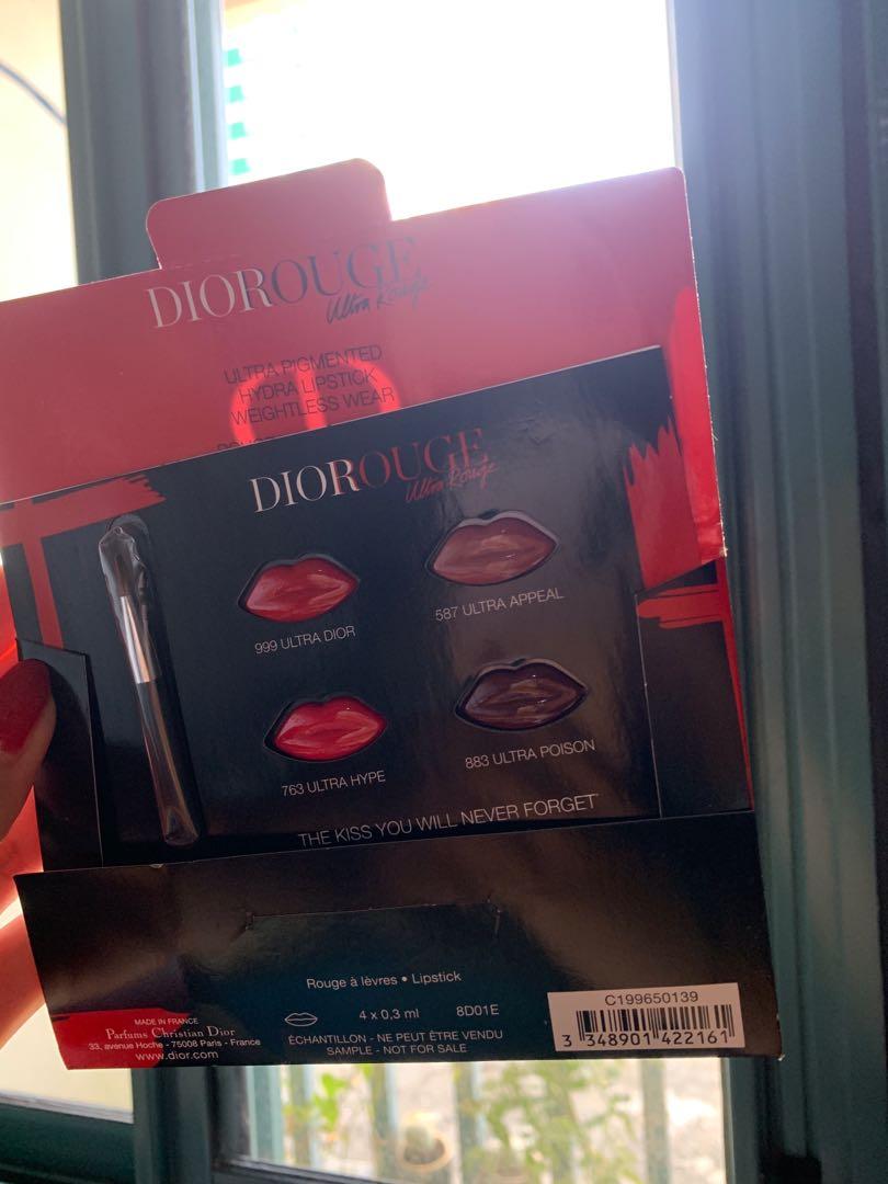 Dior Rouge Sample (Category: Makeup) located in Manila. Submitted by declutteringclothes (Listing ID 229869061, Image 1). Description: .