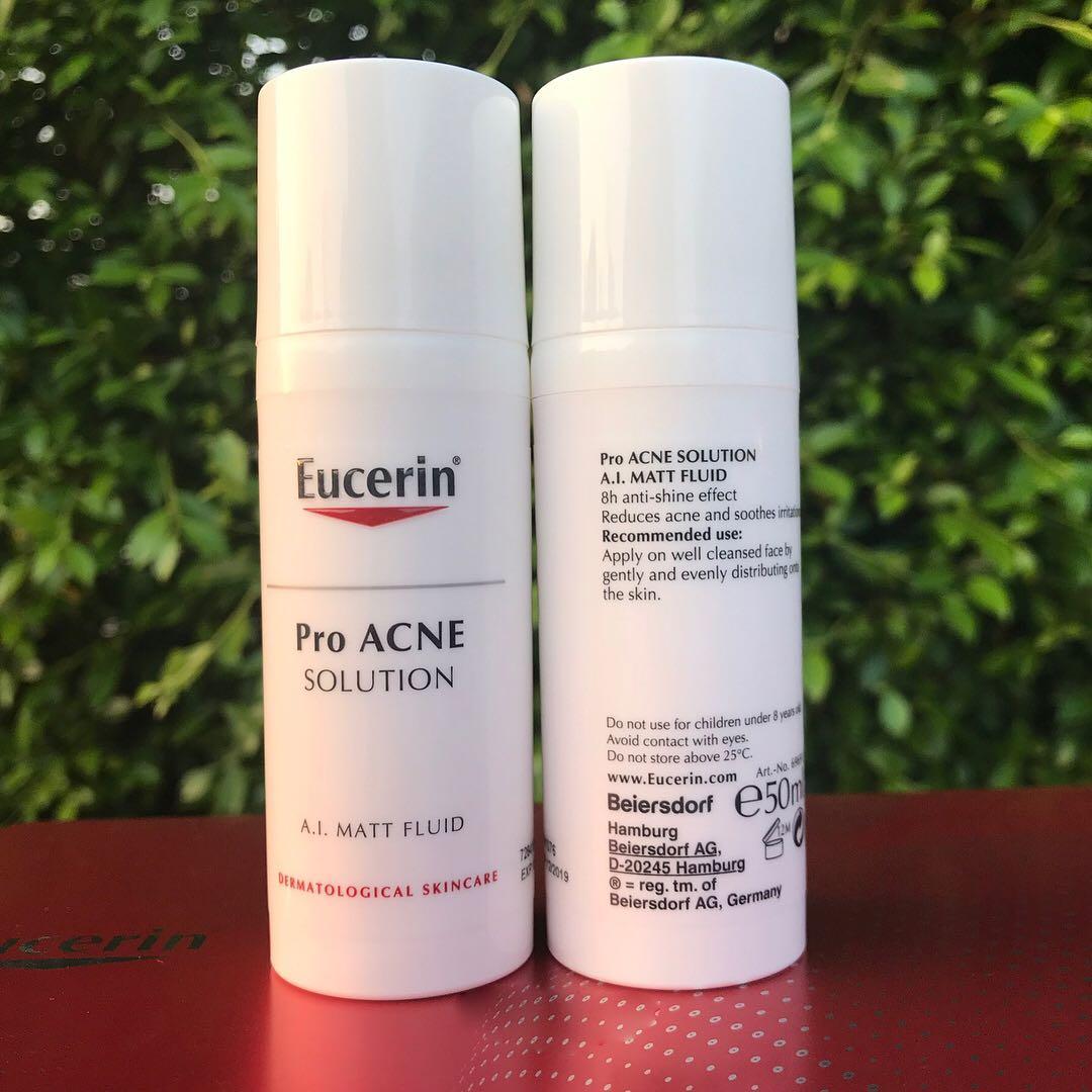 Eucerin Pro Acne A I Matt Fluid Health Beauty Face Skin Care On Carousell