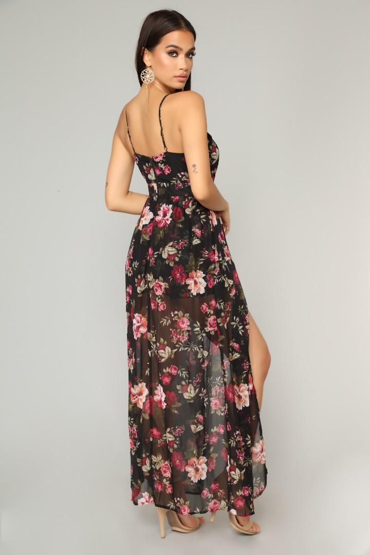 Fashion nova clearance maxi romper