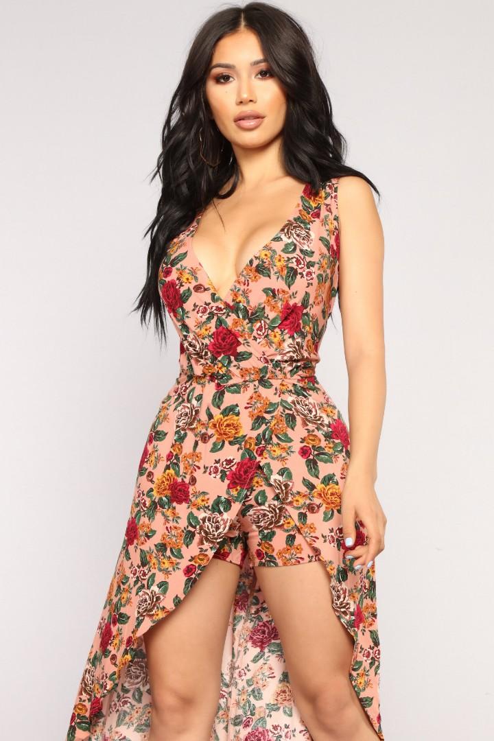 Fashion nova maxi romper 2025