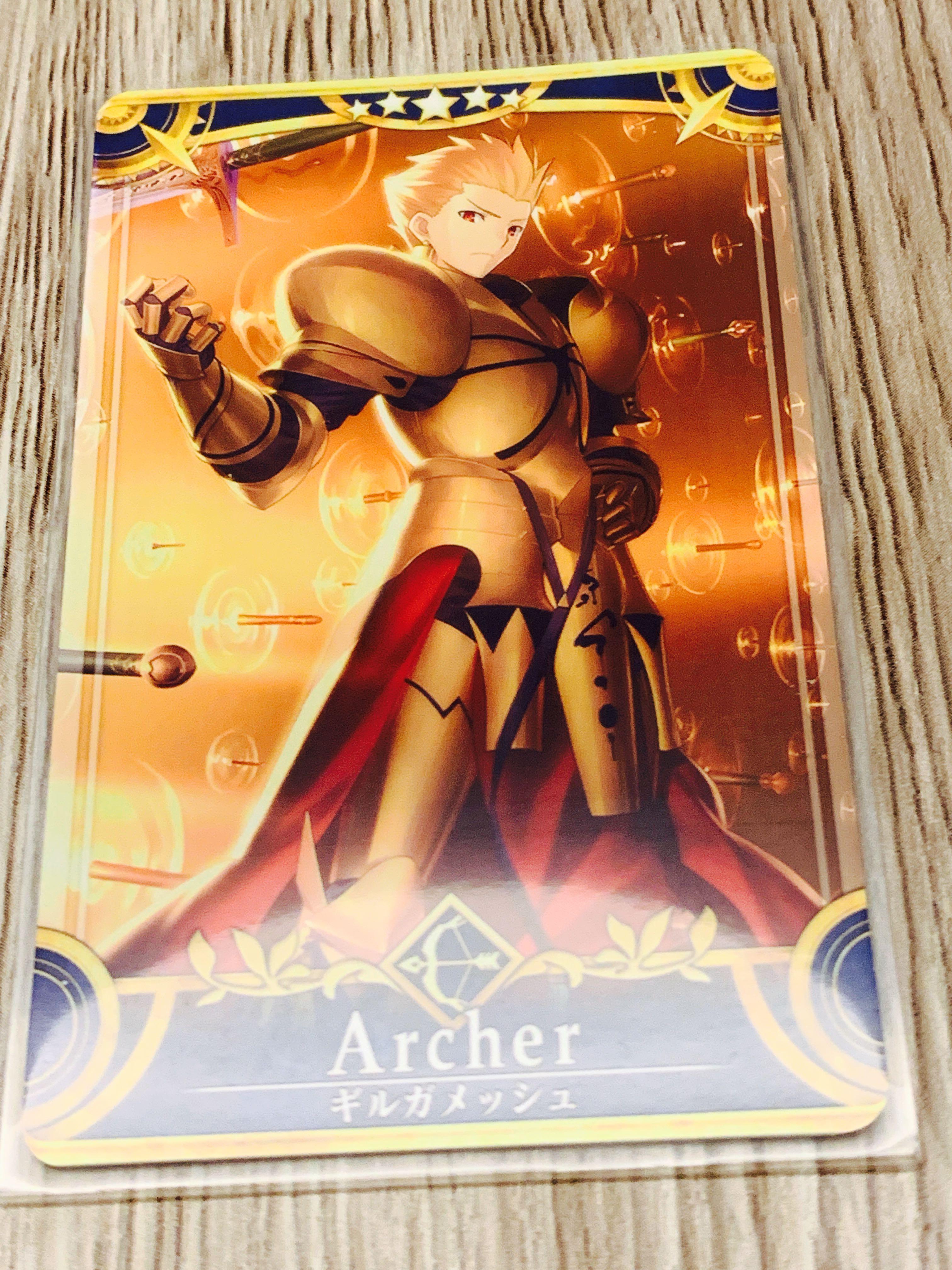Fate Grand Order Arcade Fgo Gilgamesh Toys Games Board Games Cards On Carousell