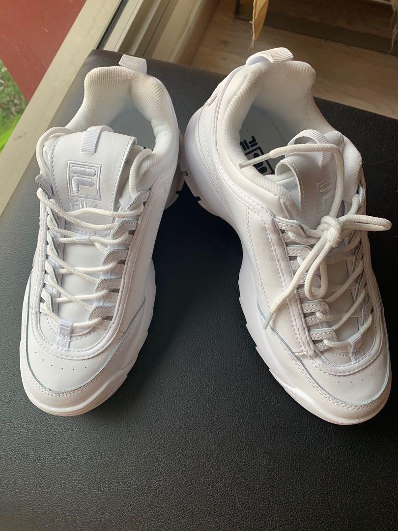 Fila disruptor 2 mono white shop