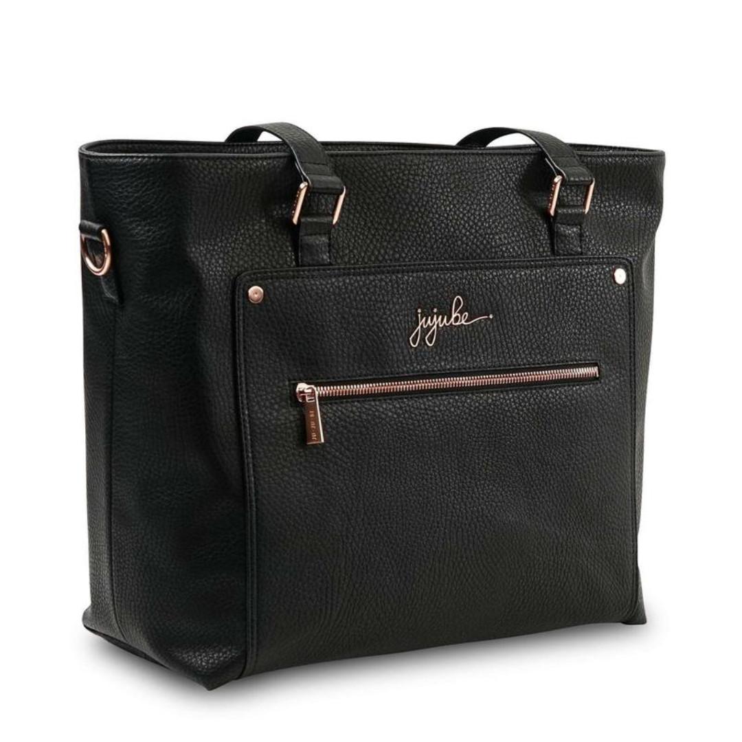 Flash Sale JuJuBe Ever Collection Everyday Tote In Noir Rose Women s Fashion Bags Wallets Cross body Bags on Carousell