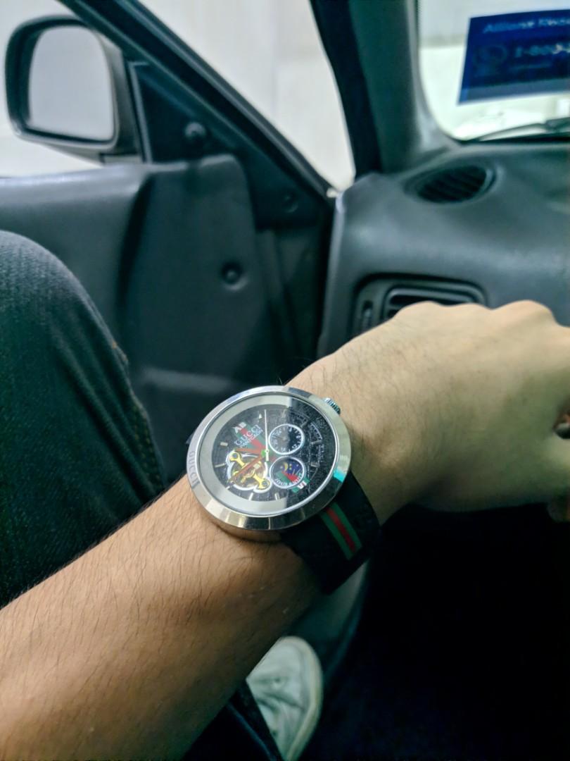 Gucci Pantcaon mens watch Men s Fashion Watches Accessories Watches on Carousell