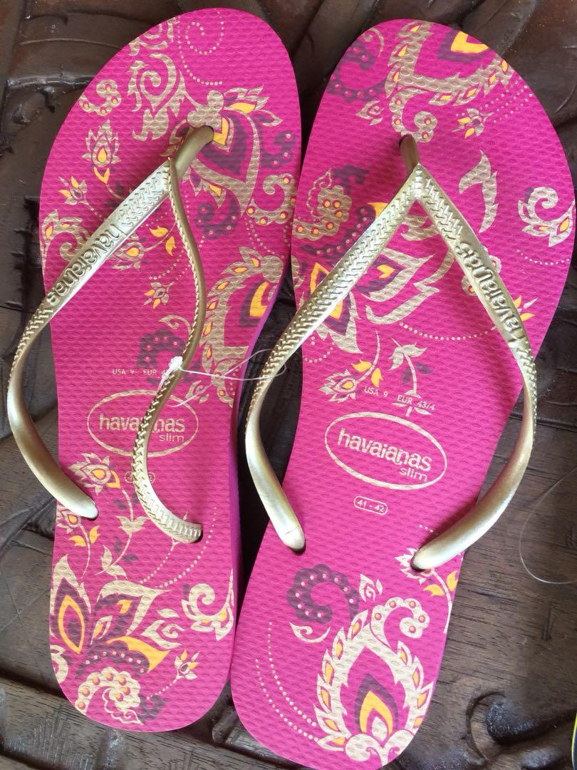 Havaianas slippers (Category: Slippers and slides) located in Tanjay. Submitted by frb79 (Listing ID 229836930, Image 1). Description: Original Havaianas Slippers From US Size 9 .