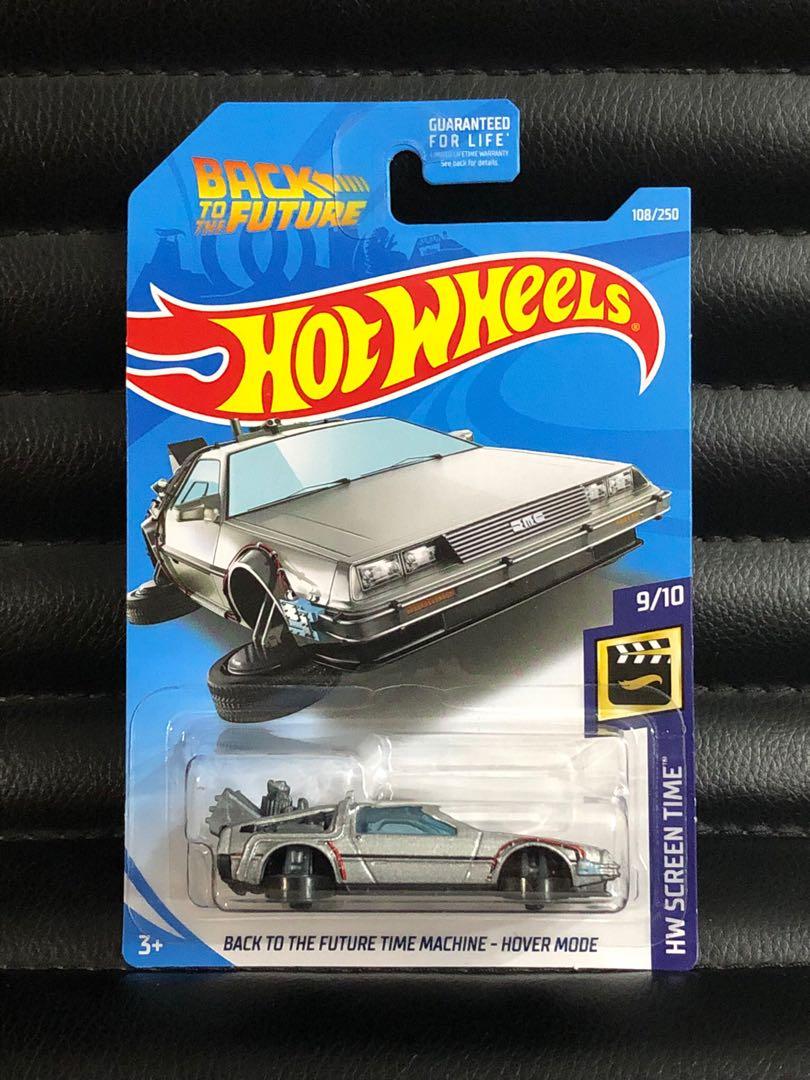 hot wheels delorean 2019