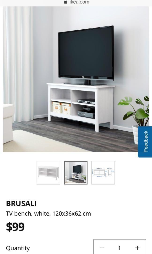 IKEA BRUSALI TV Stand TV Console