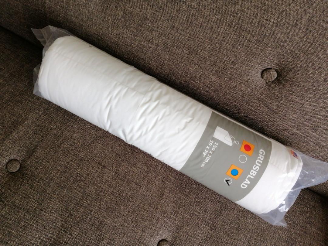 IKEA Quilt GRUSBLAD, Furniture & Home Living, Bedding & Towels on Carousell