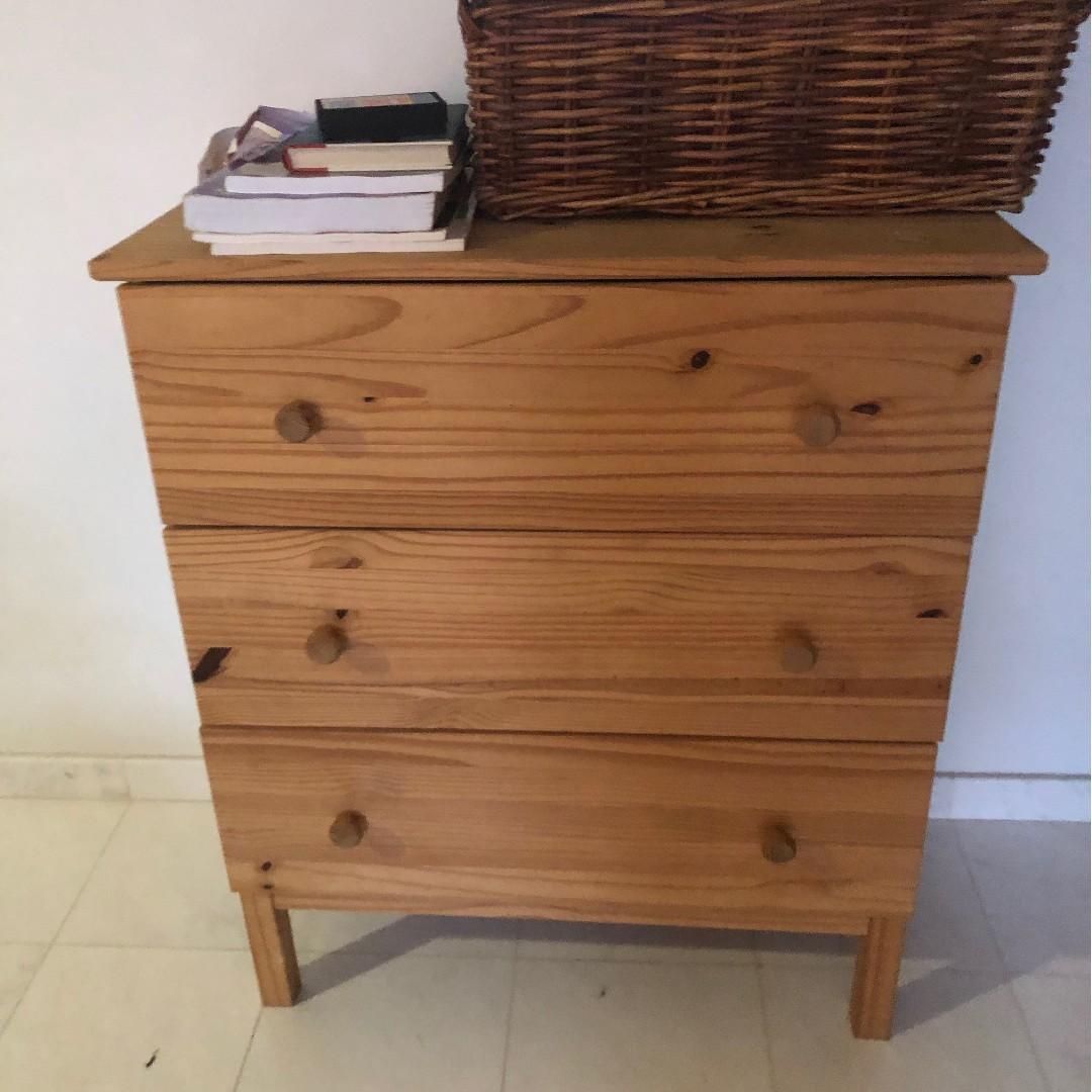 Ikea Rast 3 Chest Drawers Furniture Shelves Drawers On Carousell