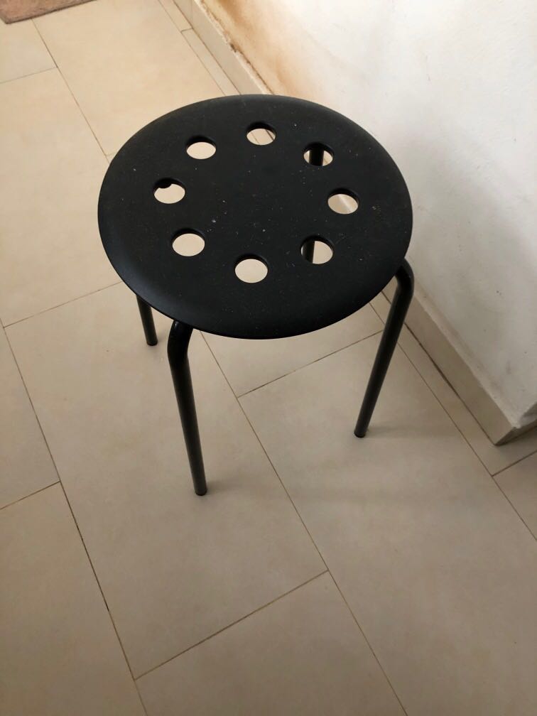 IKEA Stool, Furniture & Home Living, Furniture, Chairs on Carousell