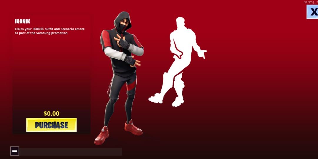 Ikonic Skin Video Gaming Gaming Accessories Game Gift Cards Accounts On Carousell Fortnite Scenario Emote Robloxid Fortnite Scenario Emote Robloxid Ikonic Skin Video Gaming Gaming Accessories Game Gift Cards Accounts On Carousell
