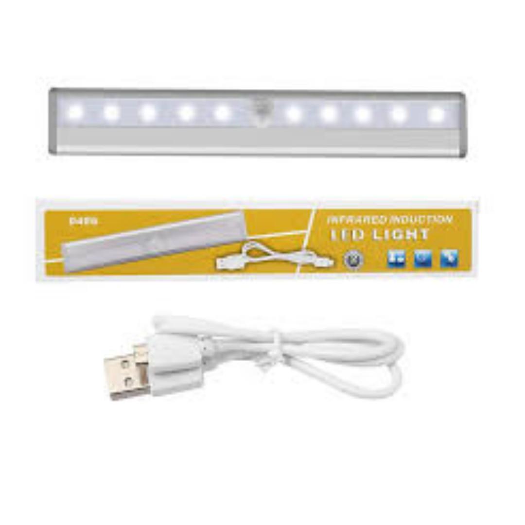 Infrared Induction Rechargable LED Light 100 Degree Beam 0406