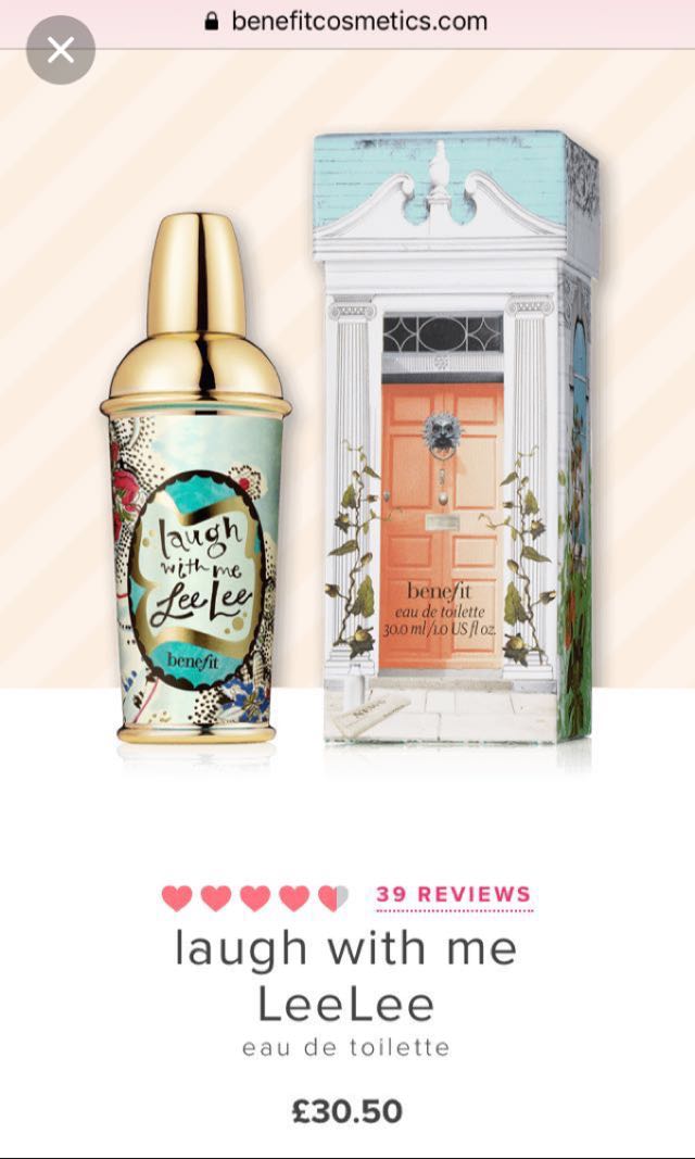 Benefit Perfume Laugh With Me Leelee 2024 favors