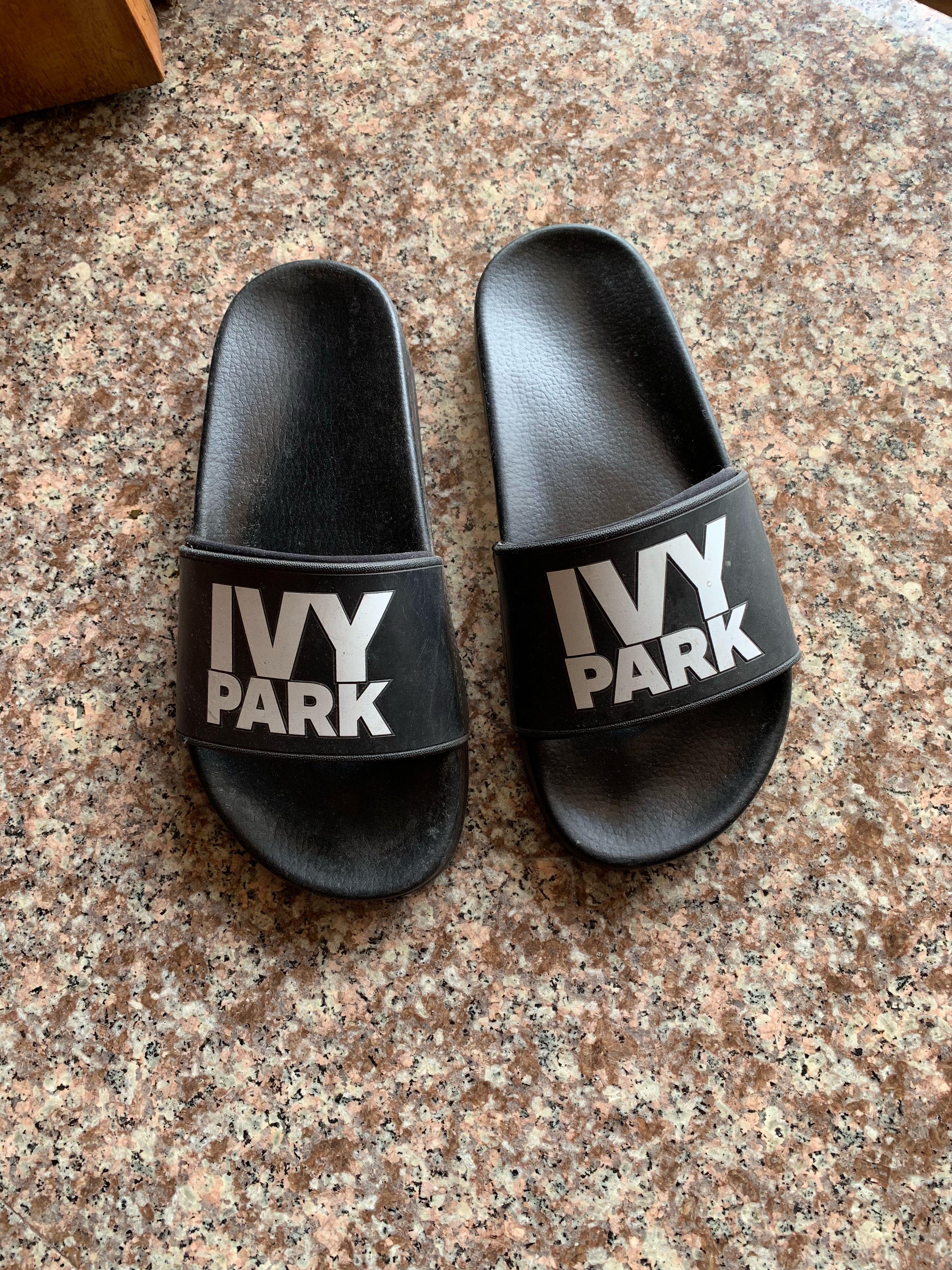 Ivy park discount black sliders