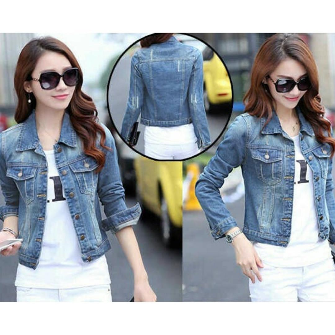 Aurori изображение Jaket Jeans AURORA AURORI Asli Bahan Jeans ORIGINAL, Fesyen Wanita, Pakaian  Wanita, Baju Luaran di Carousell