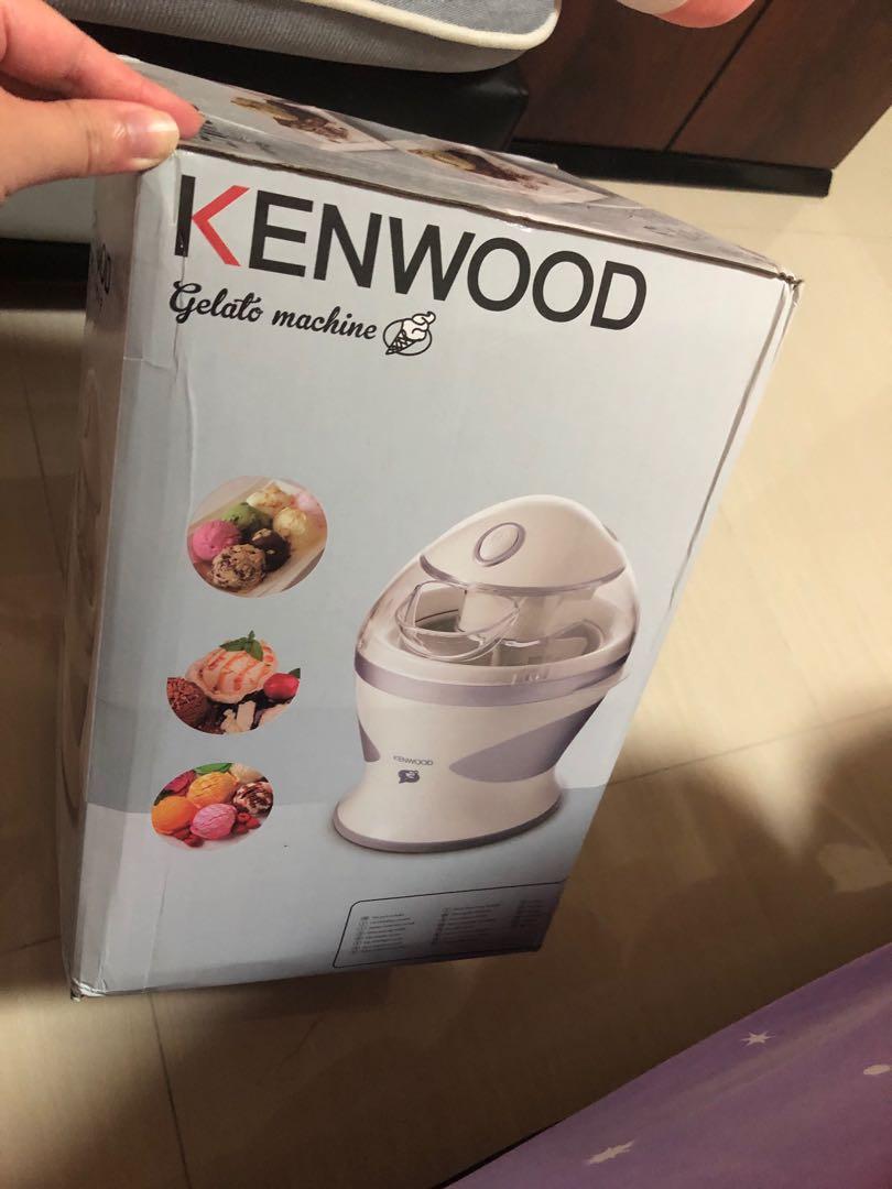 Kenwood IM280 Ice Cream Maker TV Home Appliances Kitchen Appliances Coffee Machines Makers on Carousell