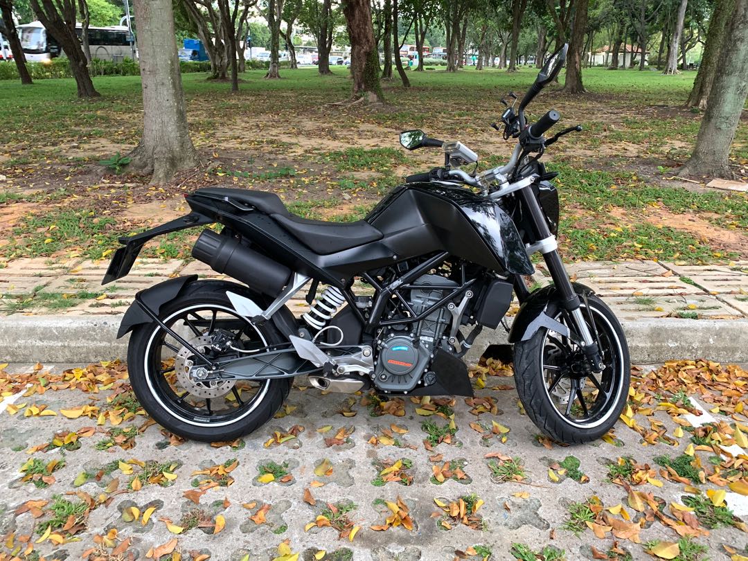 old ktm duke 200