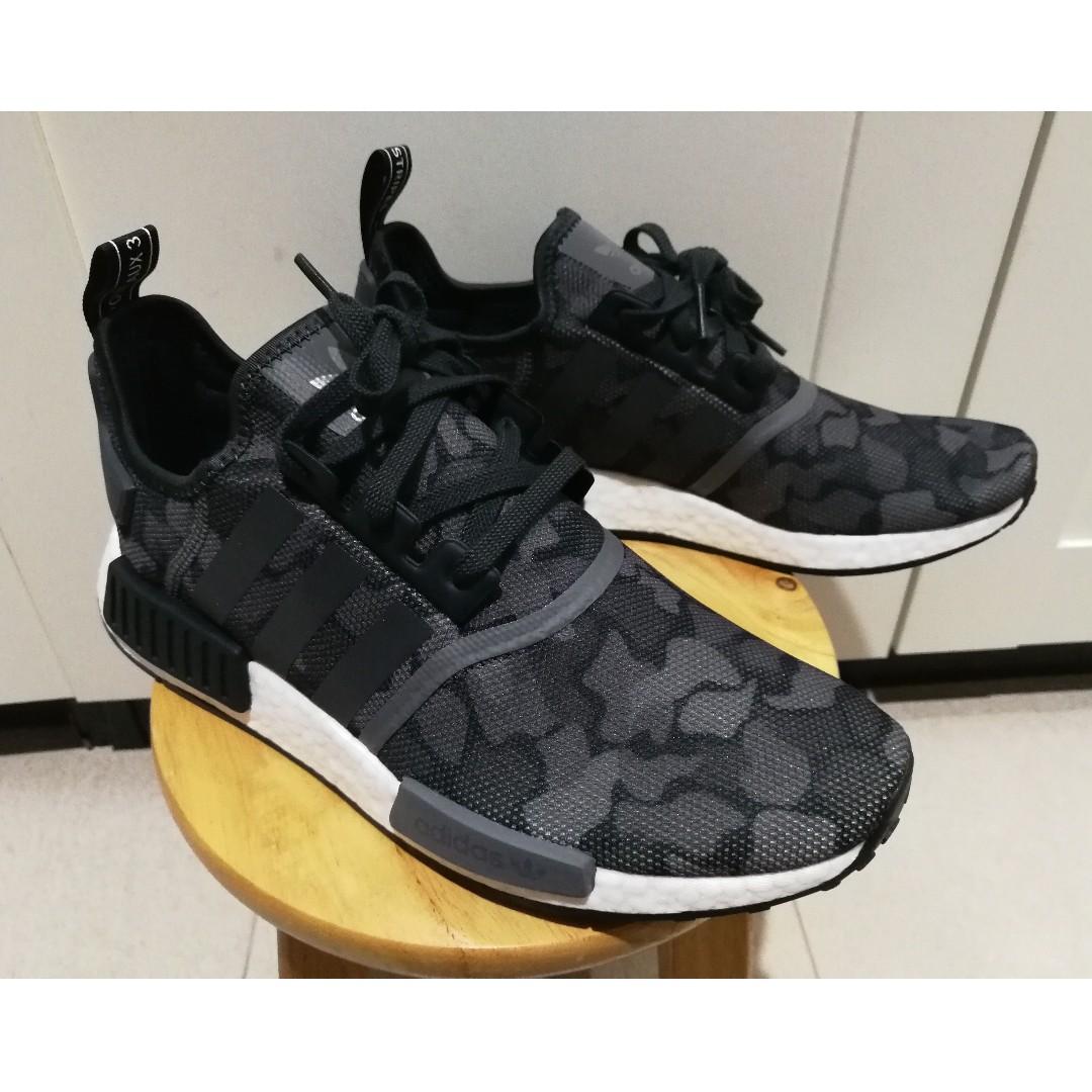 black camo nmd r1
