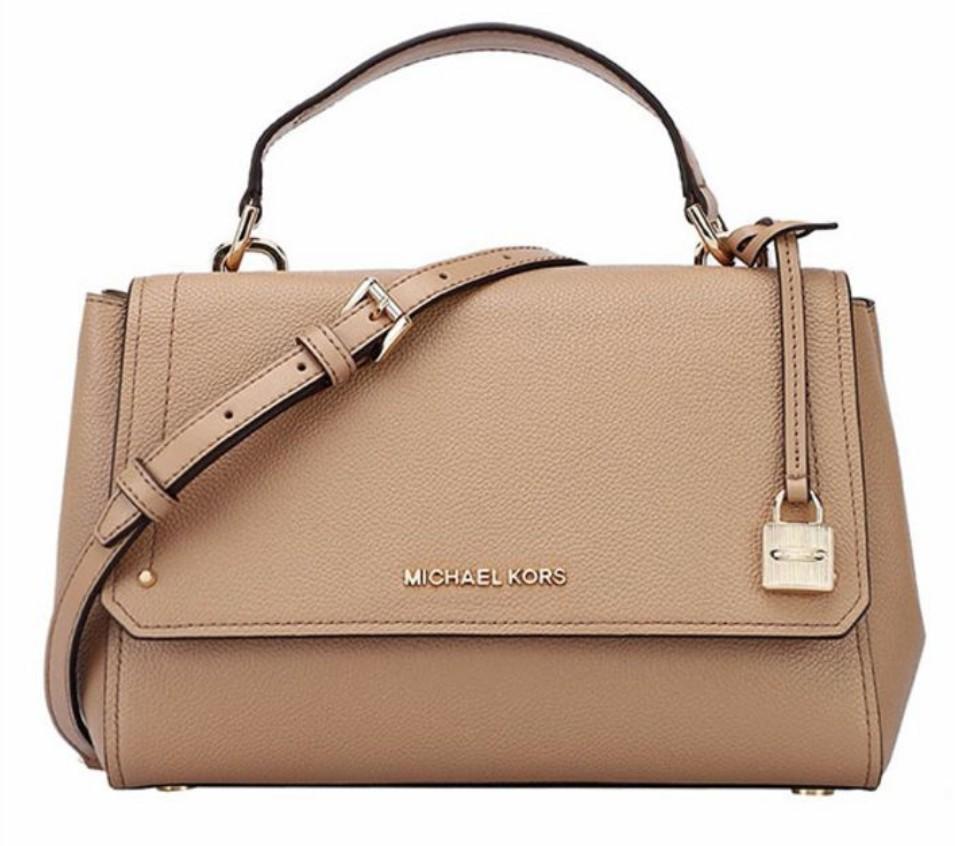 Michael kors hayes satchel deals