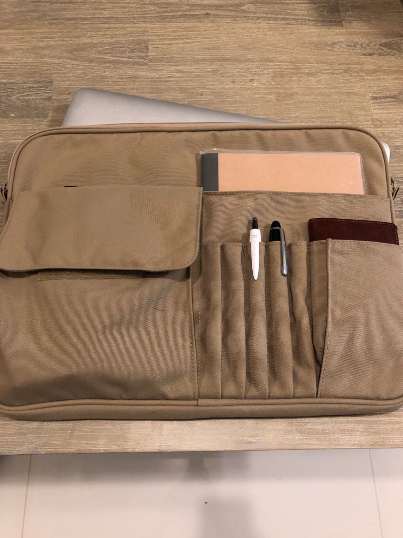 MUJI Laptop Bag, Hobbies & Toys, Stationery & Craft, Stationery