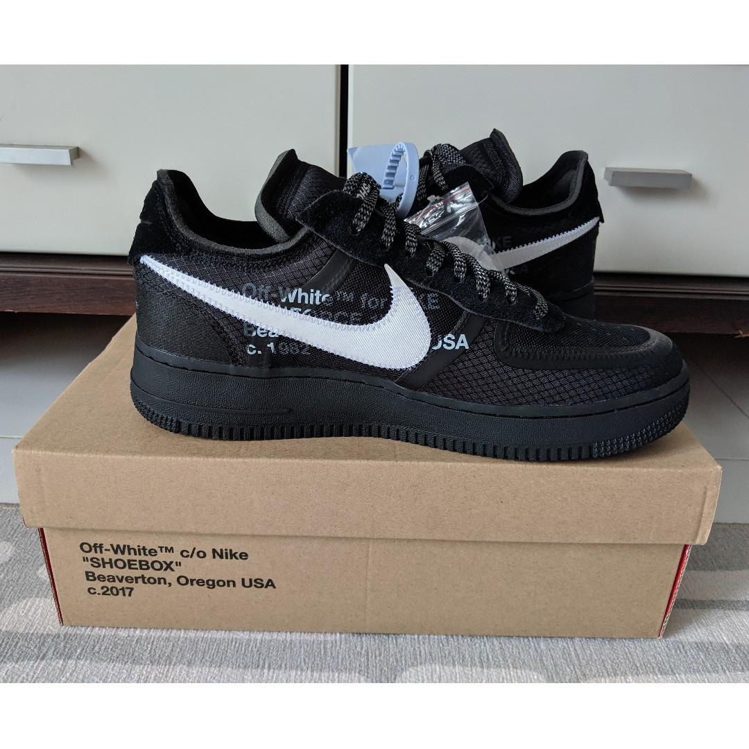 airforce off white black