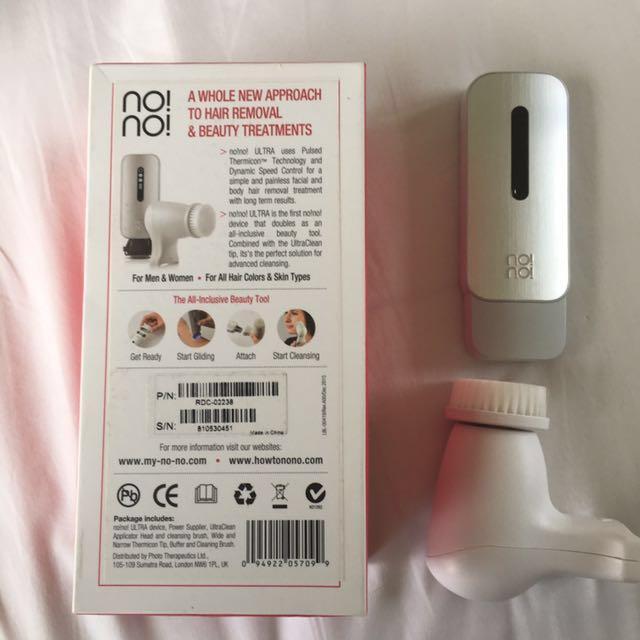 No No Ultra Hair Removal Set Health Beauty Bath Body On