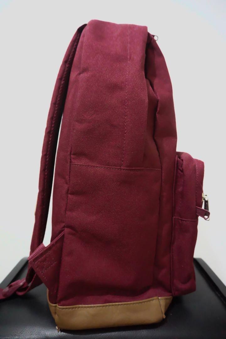 Original Herschel Pop Quiz Backpack Windsor Wine Color Men s Fashion Bags Backpacks on Carousell