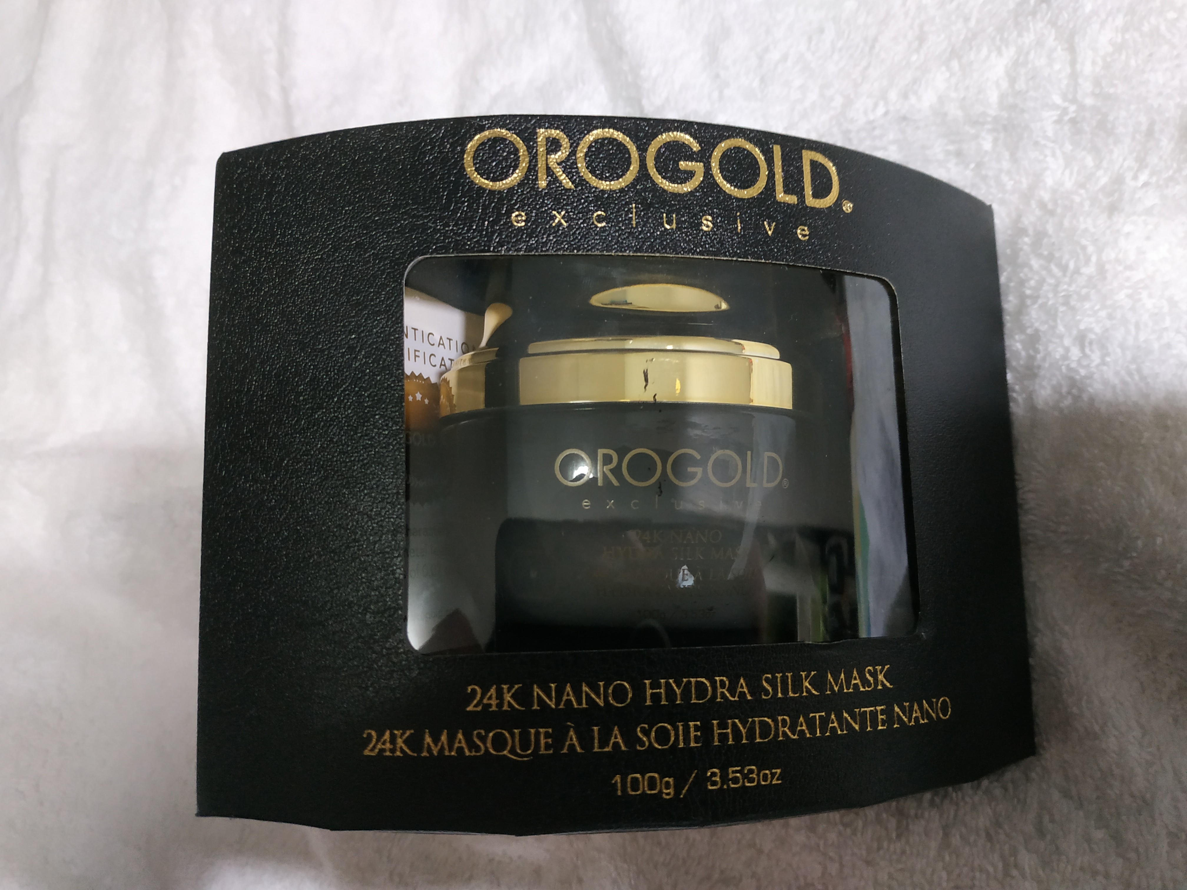 Orogold 24K Nano Hydra Silk Mask 100g, Beauty & Personal Care, Face, Face Care on Carousell