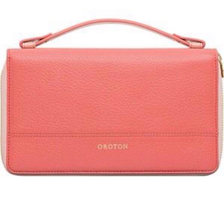 Oroton bueno double clutch sale