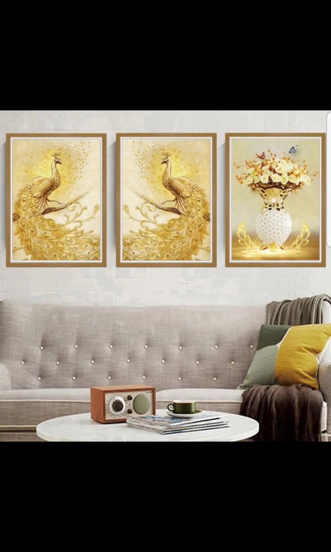 New Arrival American Jane European Phoenix Peacock Wall Stickers