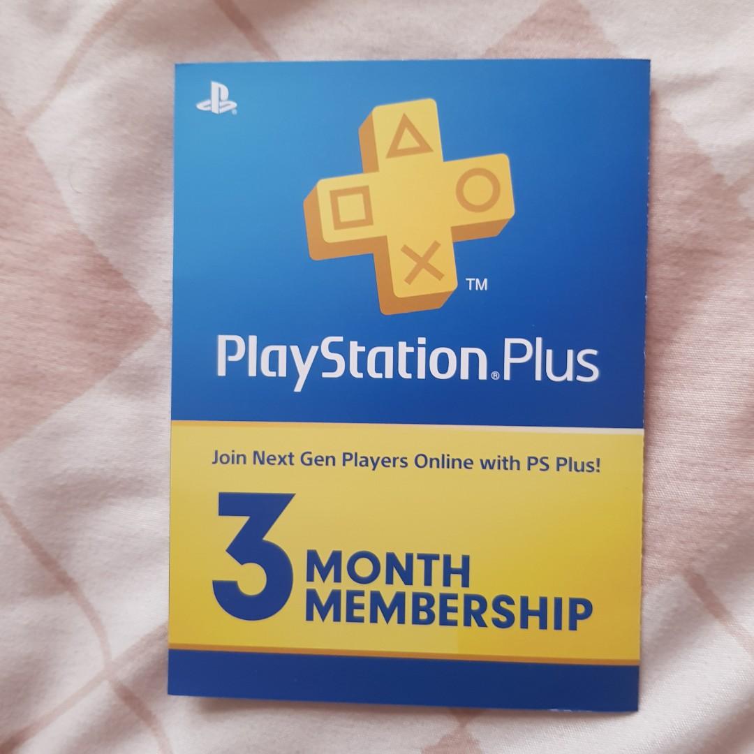 Playstation Plus / PS Plus 3 Bulan Reg 