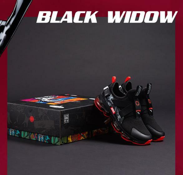 New Avengers Black Widow Running Shoes 
