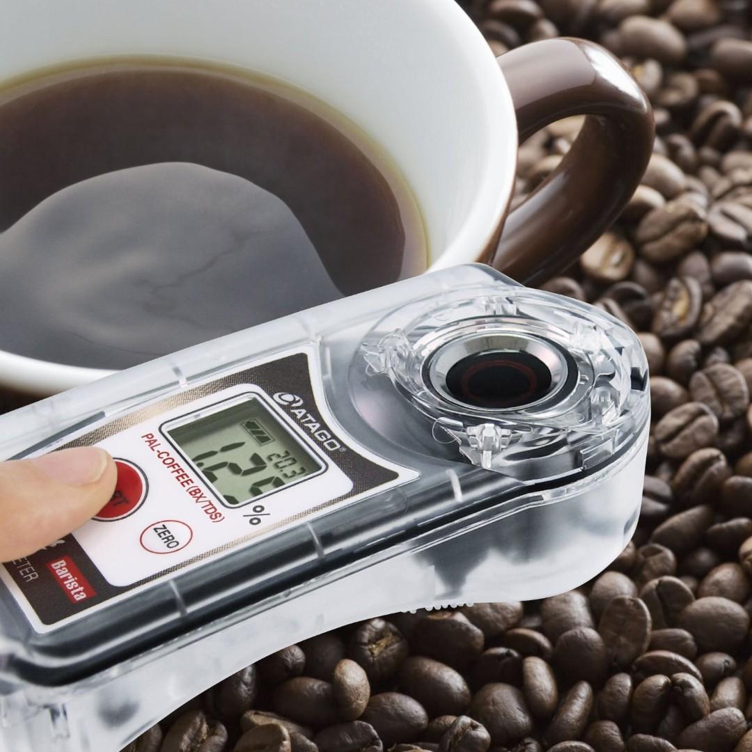 Pocket coffee densitometer palcoffee atago refractometer free tracking delivery, TV & Home