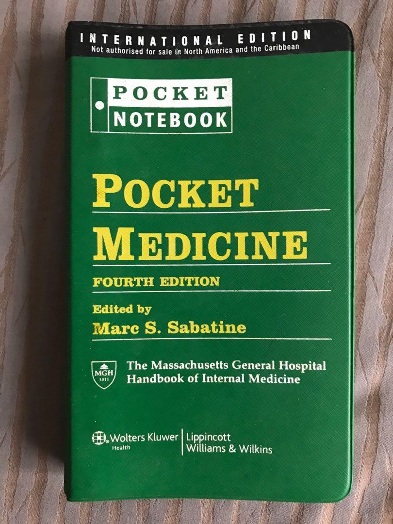 Pocket Medicine The Massachusetts General Hospital Handbook Of