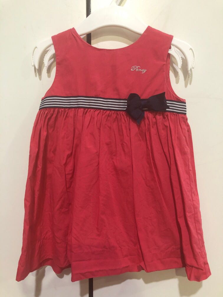 Poney puffy red dress, Babies & Kids, Babies & Kids Fashion on Carousell