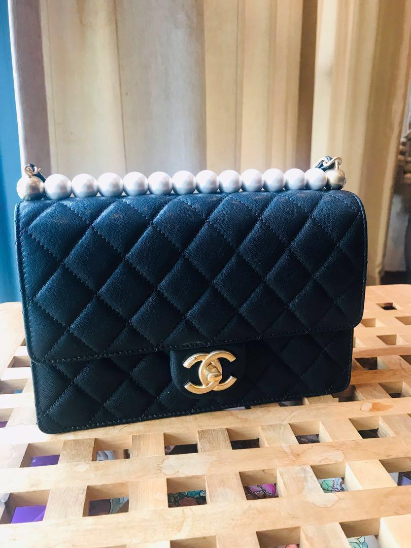 Price Drop Brand new Pearl Chanel Classic Bag Spring Summer 2019