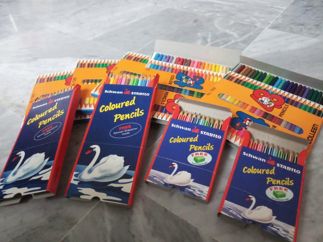 Schwan Stabilo Coloured Pencils Colleen Coloured Pencils Books