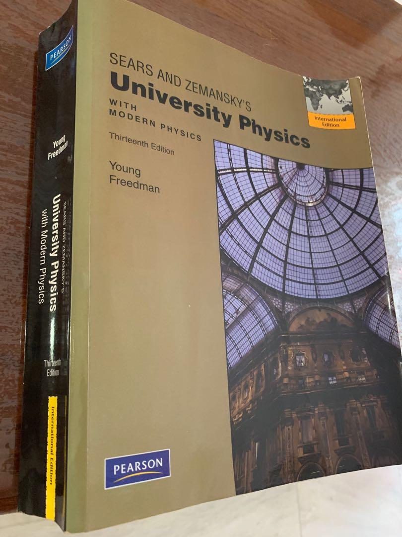 Sears And Zemansky S University Physics With Modern Physics Hobbies Toys Books Magazines Assessment Books On Carousell