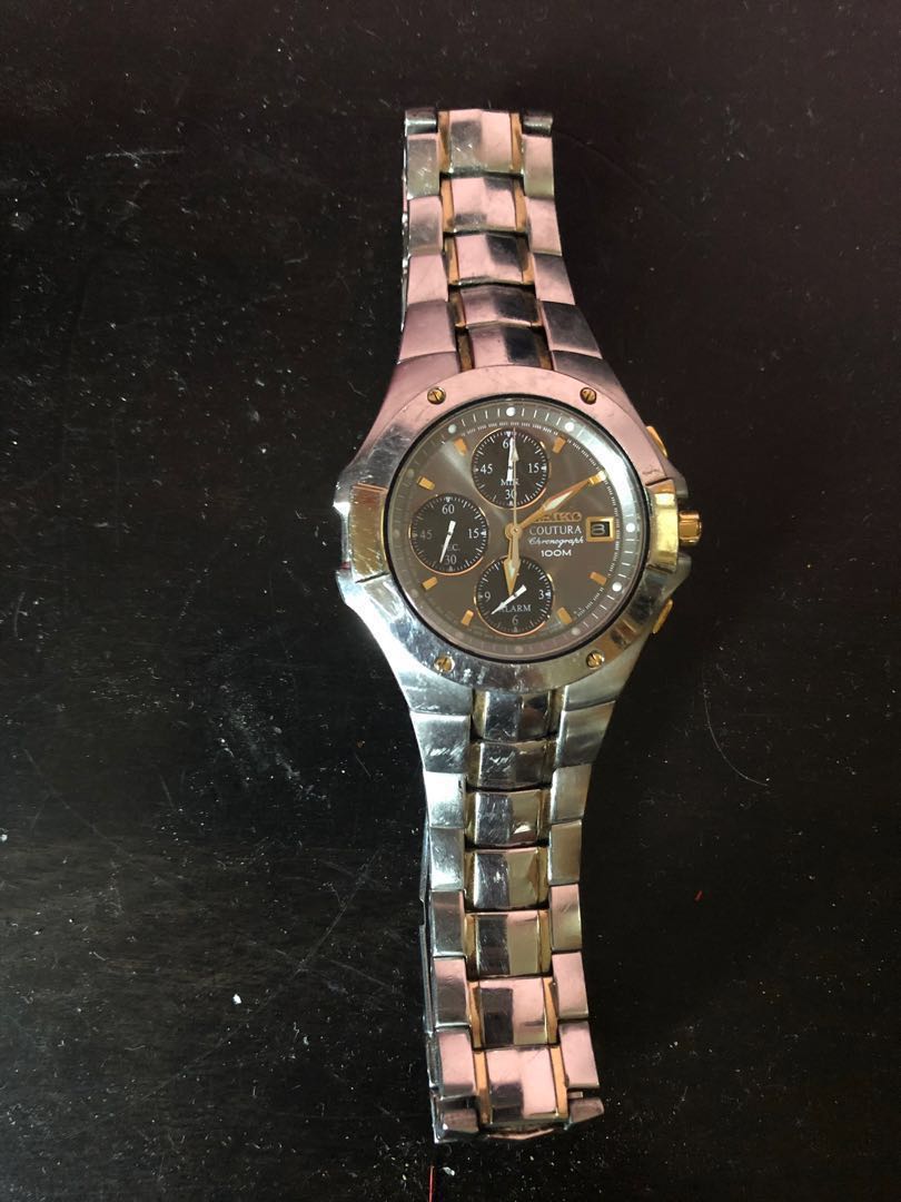 Seiko Coutura chronograph 100M, Men's Fashion, Watches & Accessories,  Watches on Carousell