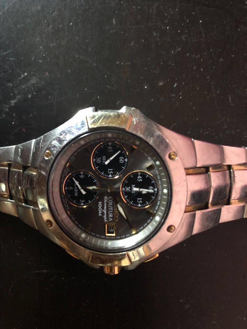 Seiko Coutura chronograph 100M, Men's 