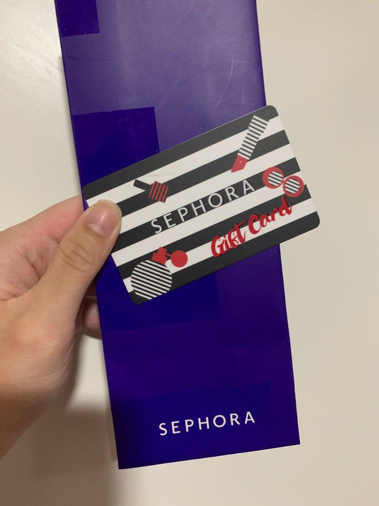 Sephora Gift Card Entertainment Gift Cards Vouchers On Carousell