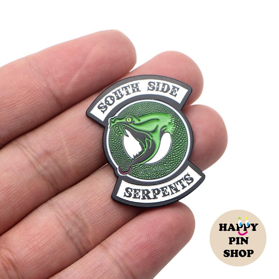 South Side Serpents Enamel Pins Riverdale Design Craft Others On Carousell