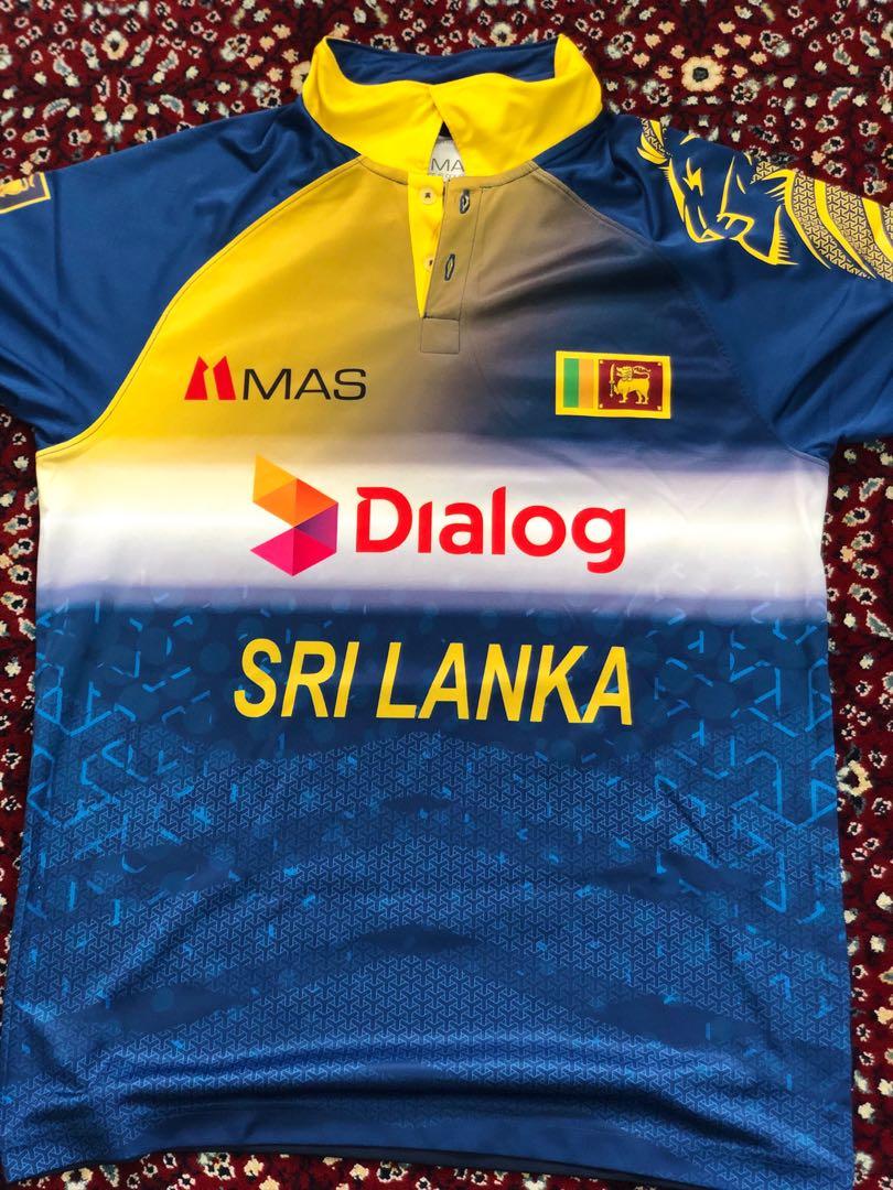 Sri Lanka National Team Cricket Jersey, Men's Fashion, Activewear on