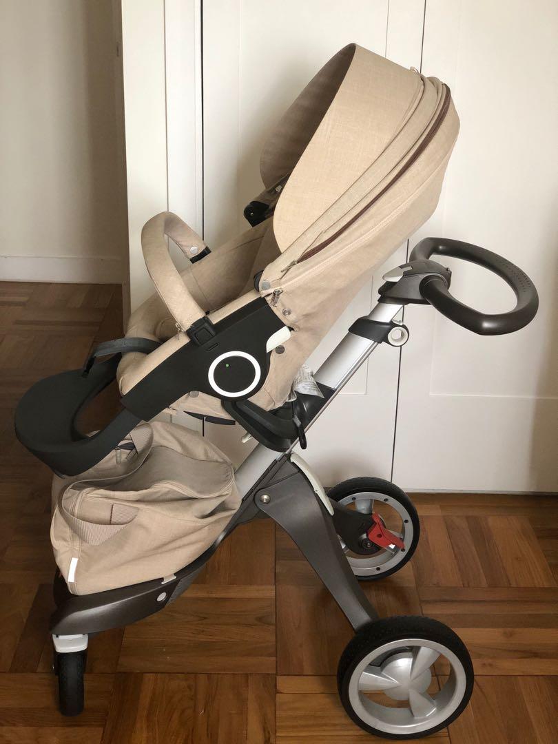 Stokke Maroc - Poussette stokke xplory v4 beige melange en