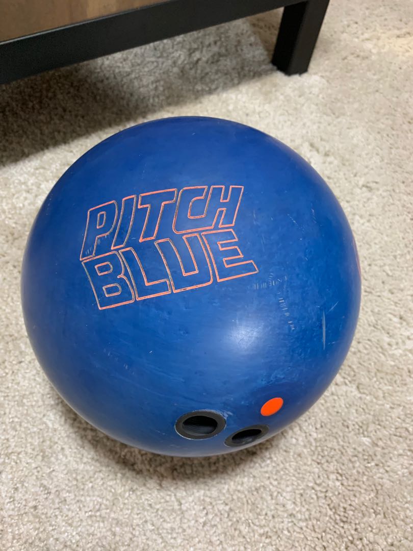 Storm Pitch Blue 14 lbs bowling ball, Sports Equipment, Sports & Games